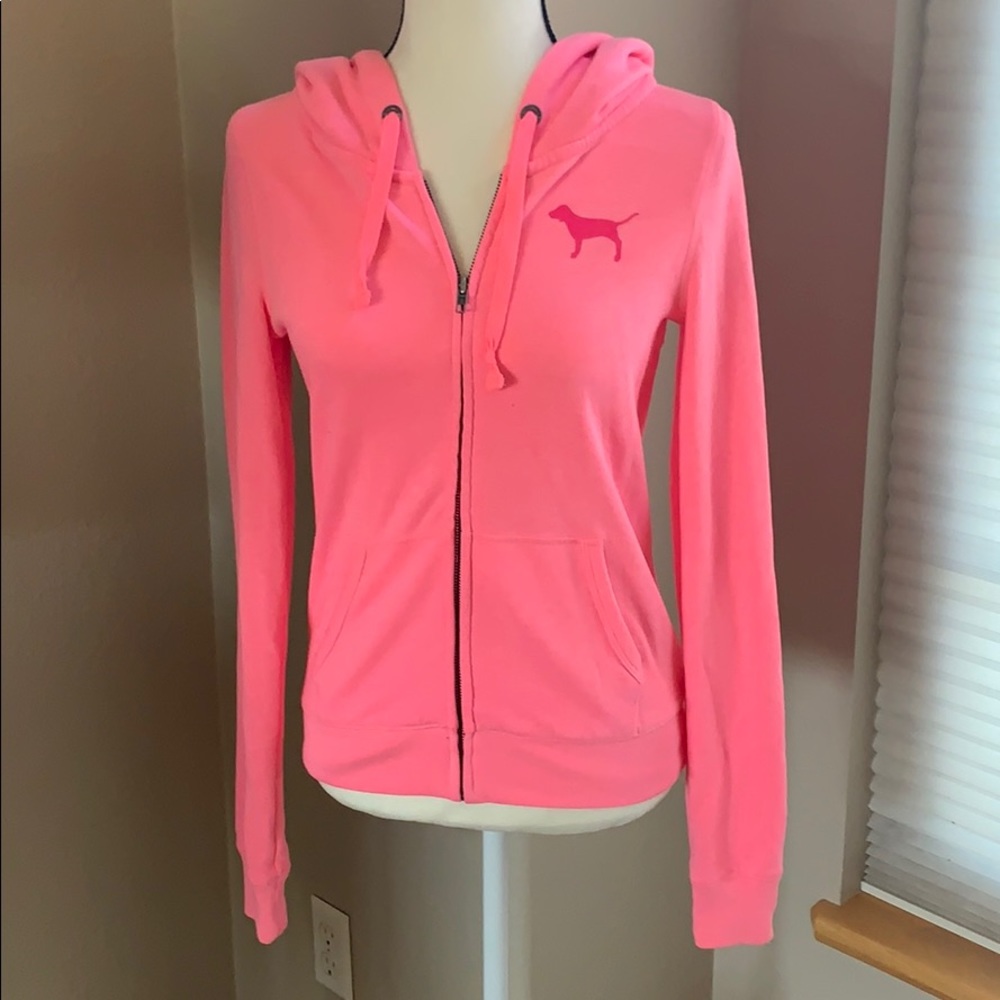 Pink Zip up